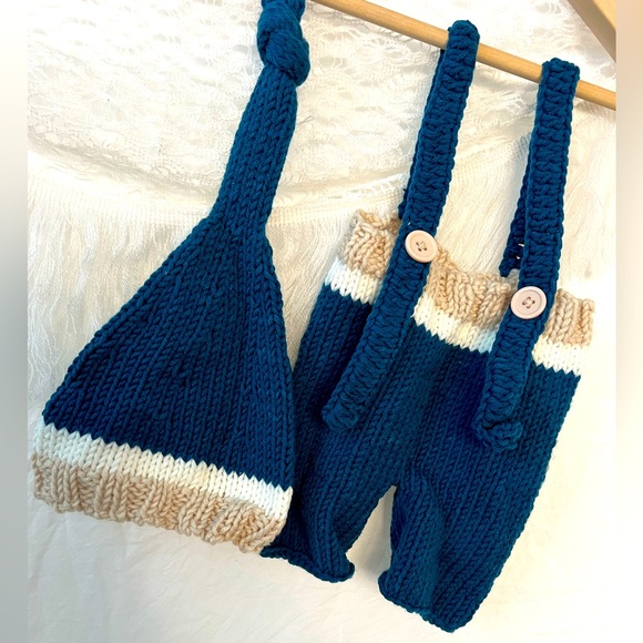 Crochet Photography Newborn Outfit - Picture 1 of 3